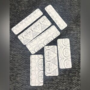 Handmade Coloring Bookmarks